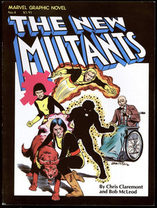 Marvel Graphic Novel #4 1982 (VF+) 1st New Mutants! Canadian Variant!