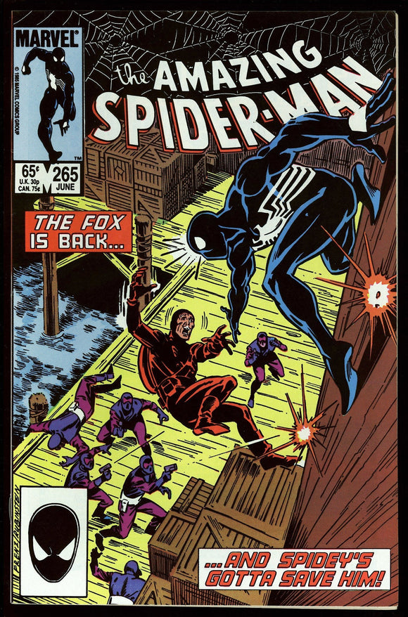 Amazing Spider-Man #265 Marvel 1985 (NM-) 1st App of Silver Sable!