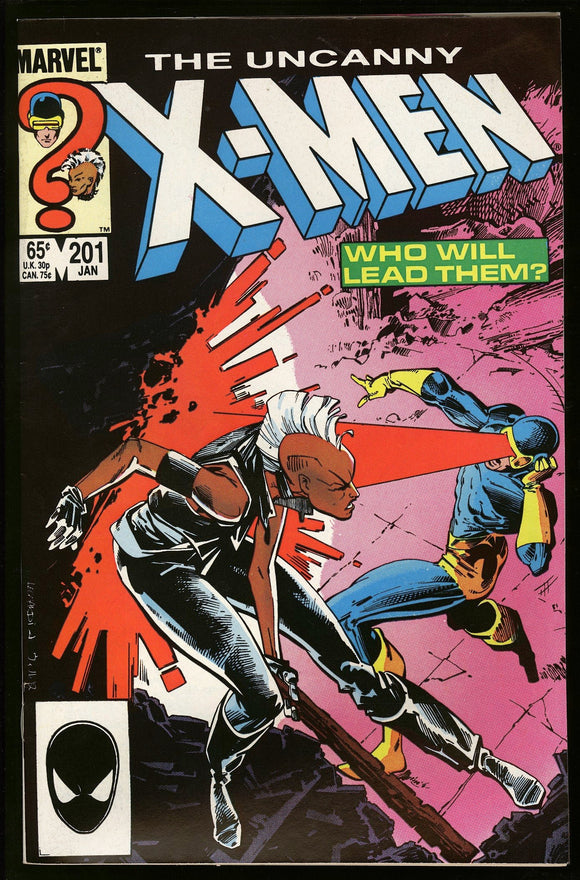 Uncanny X-Men #201 Marvel 1986 (NM-) 1st App of Baby Cable!