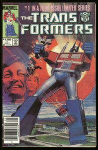 Transformers #1 Marvel 1984 (FN/VF) 1st Autobots & Decepticons! CPV!