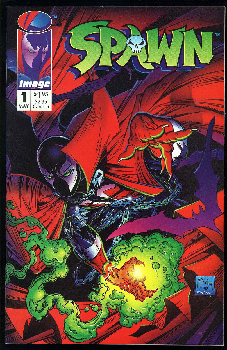 Spawn #1 Image 1992 (NM) Rare Printing Error! 1st Appearance of Spawn ...