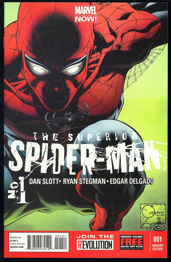 Superior Spider-Man #1 Marvel 2013 (NM) 1:100 Quesada Variant! RARE!
