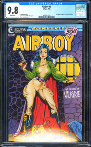 Airboy #5 CGC 9.8 (1986) Dave Stevens GGA Cover!