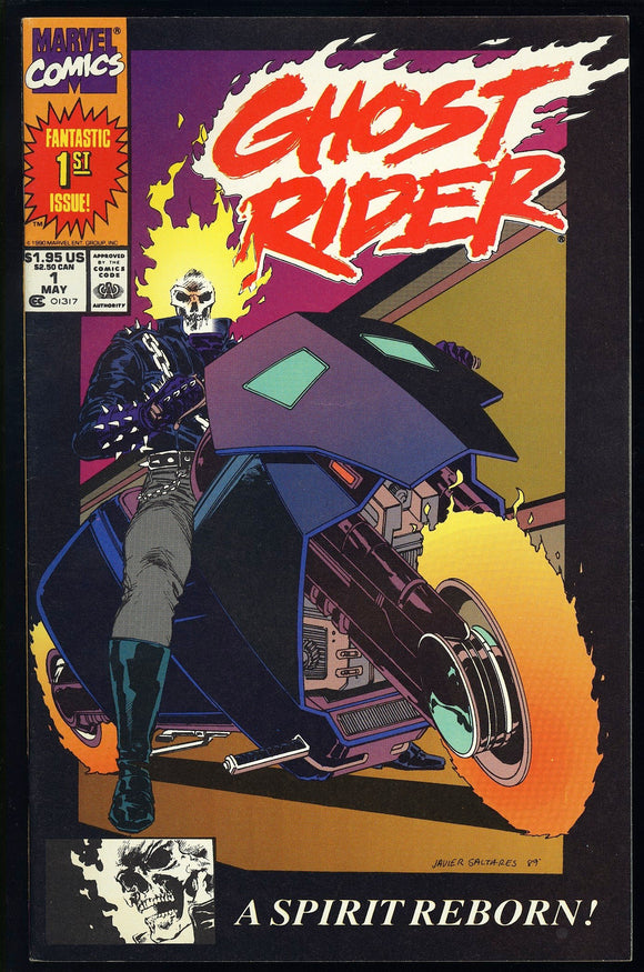 Ghost Rider v2 #1 Marvel 1990 (VF/NM) 1st Danny Ketch as Ghost Rider!