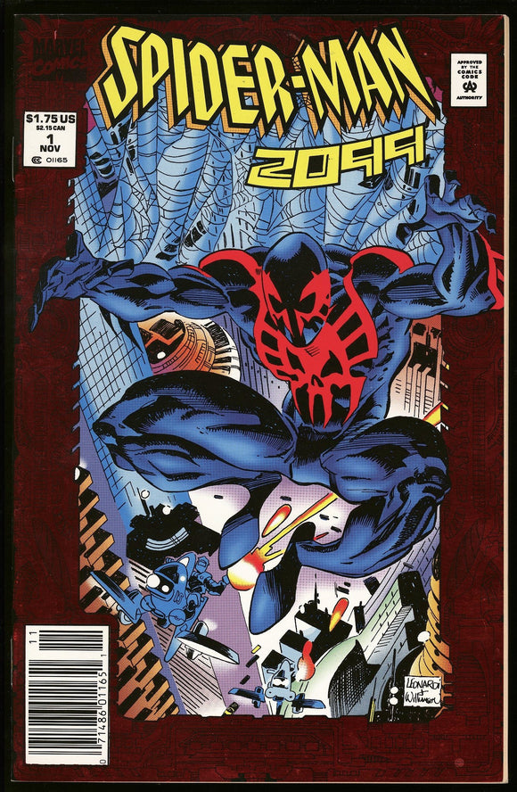 Spider-Man 2099 #1 1992 (NM) Origin of Miguel O'Hara! NEWSSTAND!