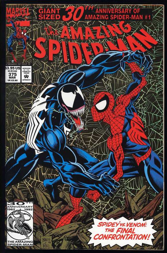 Amazing Spider-Man #375 Marvel 1992 (NM) 1st Ann Weying (She-Venom)