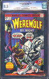 Werewolf by Night #32 CGC 8.5 (1975) Origin & 1st App of Moon Knight!
