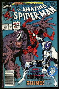 Amazing Spider-Man #344 1991 (NM-) NEWSSTAND 1st Cletus Kasady!