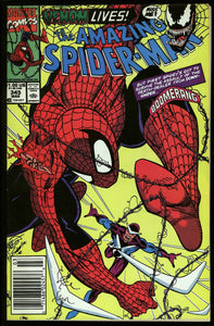 Amazing Spider-Man #345 1991 (NM-) 1st Full Cletus Kasady! NEWSSTAND!