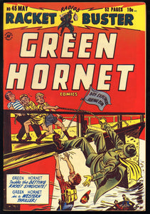 Green Hornet Racket Buster #45 May 1949 (VF/NM) Golden Age!