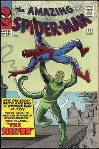 Amazing Spider-Man #20 Marvel 1965 (FN+) 1st Appearance of Scorpion!