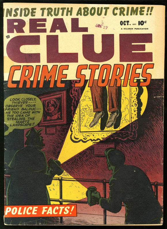 True Crime Stories #8 Hillman Periodicals 1951 (VG-/VG) Golden Age Crime!