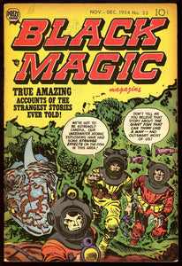 Black Magic Magazine #33 Prize 1954 (FN-) Pre-Code Kirby & Simon Art!