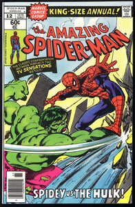 Amazing Spider-Man King Size Annual #12 1978 (NM-) Spidey Vs HULK!