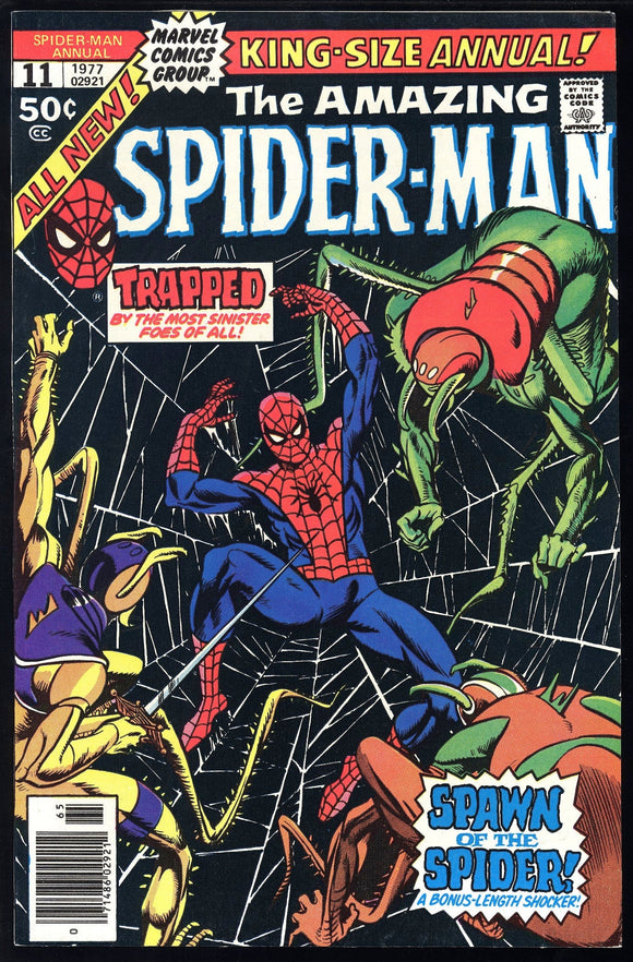 Amazing Spider-Man King Size Annual #11 1977 (NM-) 1st Spider-Squad!