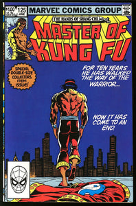 Master of Kung Fu #125 Marvel Comics 1983 (NM-) Final Issue!