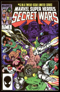 Marvel Super Heroes Secret Wars #6 1984 (NM) 1st Cameo of Julia Carpenter!