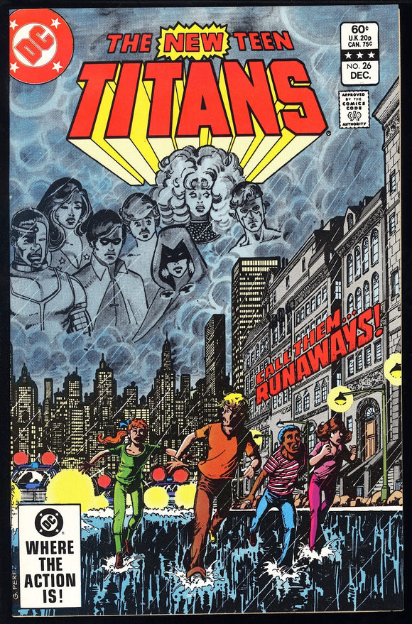 New Teen Titans #26 DC 1982 (NM+) 1st Appearance of Terra!