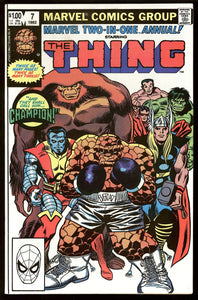 Marvel Two in One Annual #7 1982 (NM) 1st Appearance of the Champion!