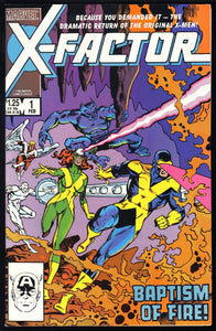 X-Factor #1 Marvel 1986 (NM+) Origin & 1st Appearance of X-Factor!