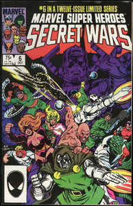 Marvel Super Heroes Secret Wars #6 1984 (VF) 1st Julia Carpenter Cameo!