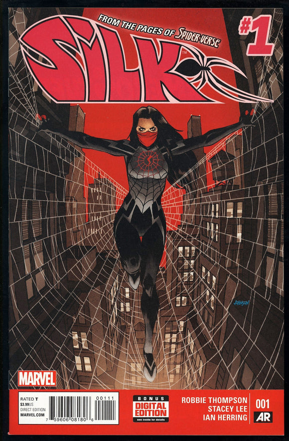 Silk #1 Marvel 2015 (NM+) 1st Solo Cindy Moon! 1st Printing