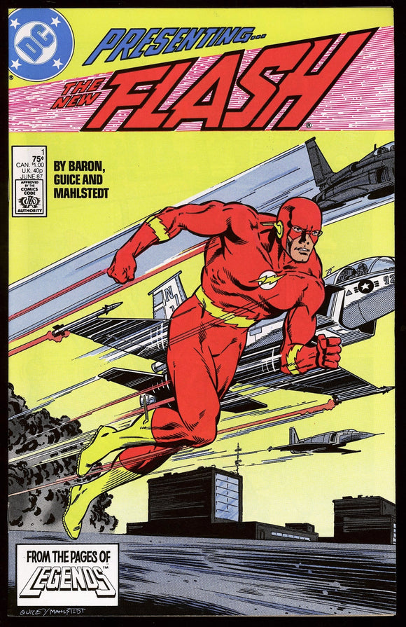 The Flash #1 DC Comics 1987 (NM) Wally West as the New Flash!