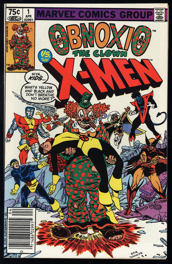 Obnoxio the Clown #1 Marvel 1983 (NM+) Canadian Price Variant!