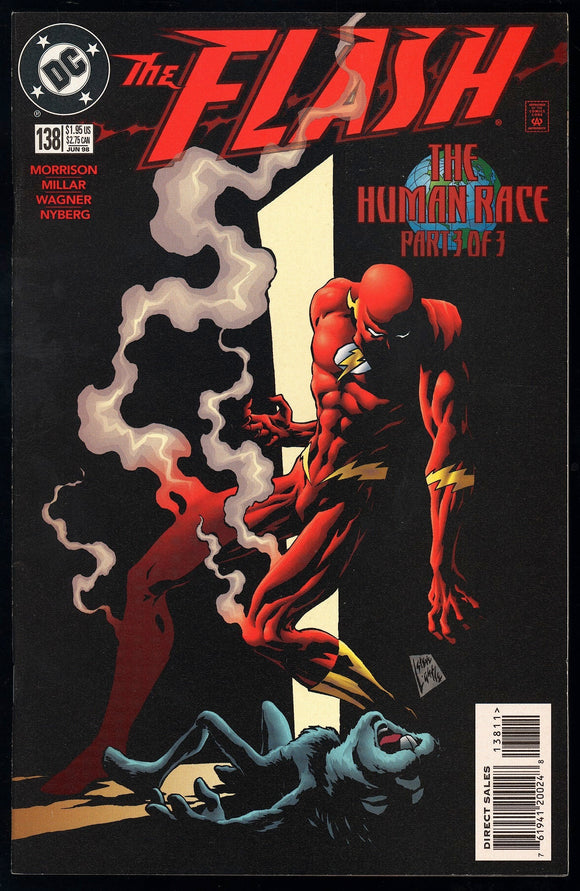 Flash #138 DC Comics 1998 (NM-) 1st Cameo App of Black Flash!