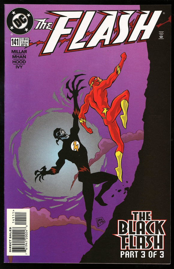 The Flash #141 DC Comics 1998 (NM-) 1st Full Appearance of Black Flash!