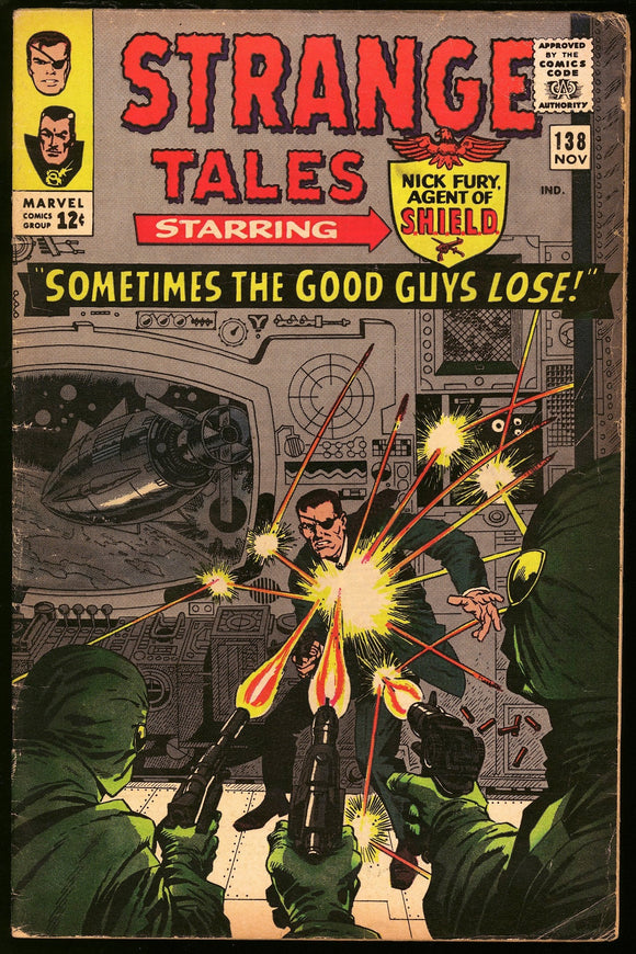 Strange Tales #138 Marvel 1965 (VG) 1st Appearance of Eternity!