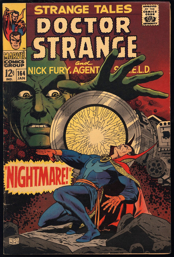 Strange Tales #164 Marvel 1968 (FN+) 1st Appearance of Yandroth!
