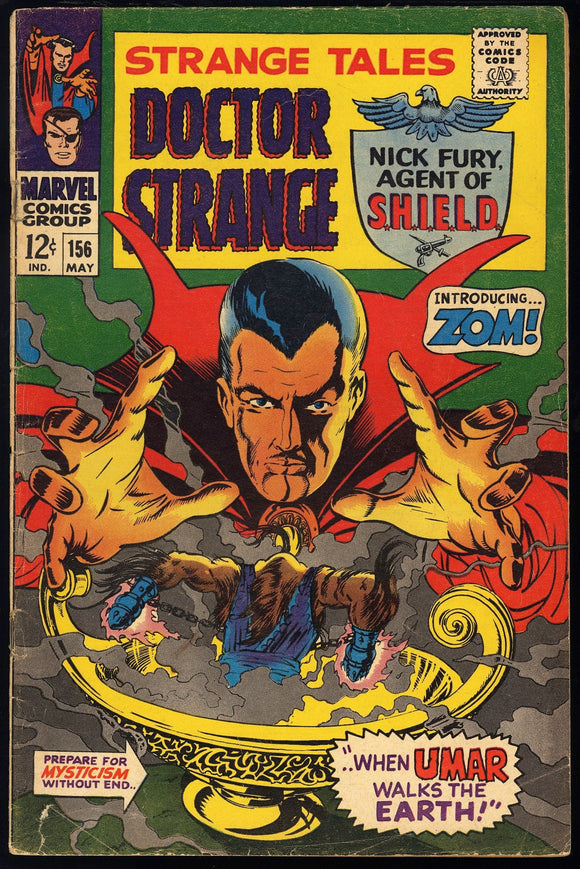 Strange Tales #156 Marvel 1967 (VG) 1st Appearance of Zom!