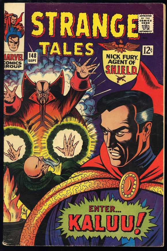 Strange Tales #148 Marvel 1966 (VG/FN) Origin of the Ancient One!