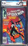 Amazing Spider-Man #252 CGC 9.6 (1984) Canadian Price Variant!