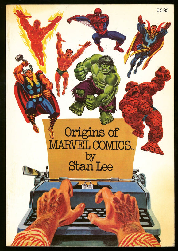 Origin of Marvel Comics by Stan Lee 1974 1st Printing TPB Vol. 1