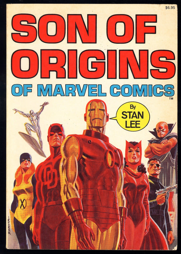 Son of Origins by Stan Lee 1975 1st Printing TPB Vol. 2