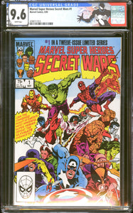 Marvel Super Heroes Secret Wars #1 CGC 9.6 (1984) 1 of 12 Limited Series!