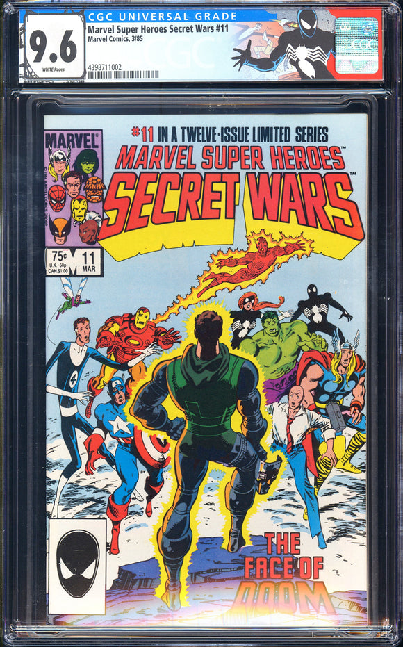 Marvel Super Heroes Secret Wars #11 CGC 9.6 (1984) The Face of Doom!