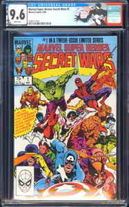 Marvel Super Heroes Secret Wars #1 CGC 9.6 (1984) 1 of 12 Limited Series!