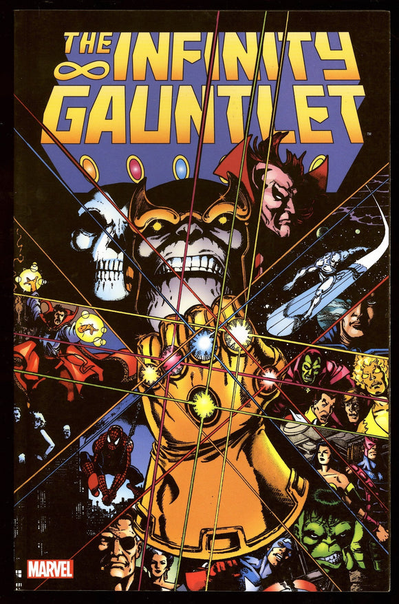 The Infinity Gauntlet Marvel 2011 Jim Starlin Trade Paper Back 1-6