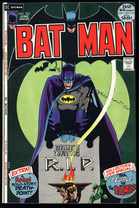 Batman #242 DC 1972 (VF-) 1st App of Bruce Wayne as Matches Malone!