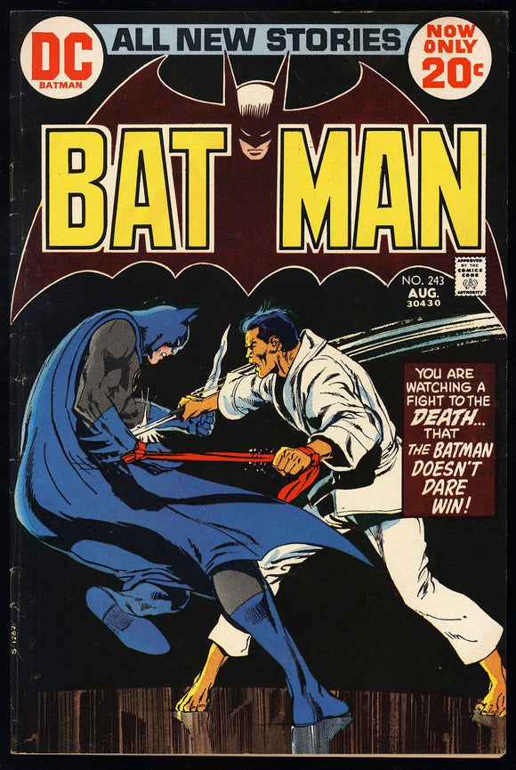Batman #243 DC 1972 (FN+) 1st Appearance of the Lazarus Pit!