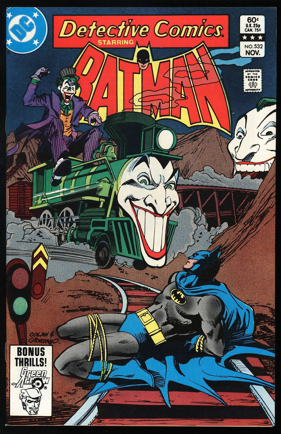 Detective Comics #532 DC 1983 (NM+) Joker Cover & Story!