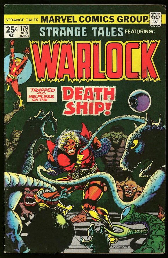 Strange Tales #179 Marvel 1975 (VG+) 1st Appearance of Pip the Troll!