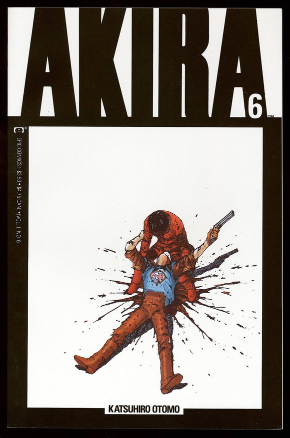 Akira #6 Marvel/Epic Comics 1989 (VF/NM) Death of Yamagata!