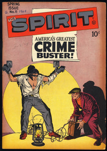 Spirit #11 1948 (FN-) Crandall Cover! Golden Age HTF!