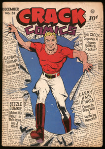 Crack Comics #32 Quality Comics 1943 (VG) Golden Age!