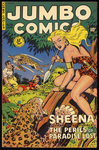 Jumbo Comics #136 Fiction House 1950 (VF) Golden Age HTF!