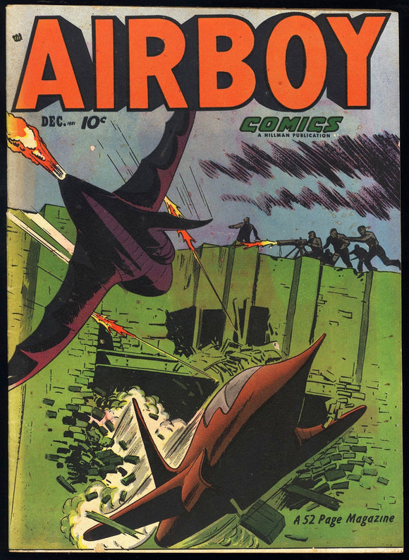 Airboy Vol. 8 #11 Hillman Periodicals 1951 (FN-) Golden Age HTF!
